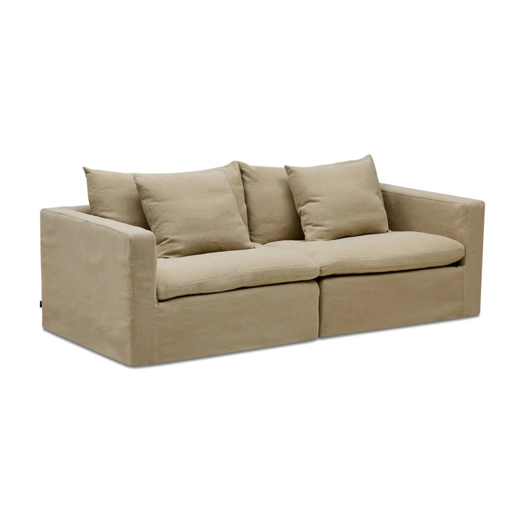 Nismaaya Cape Modular Sofa Warm Stone 2 Seater