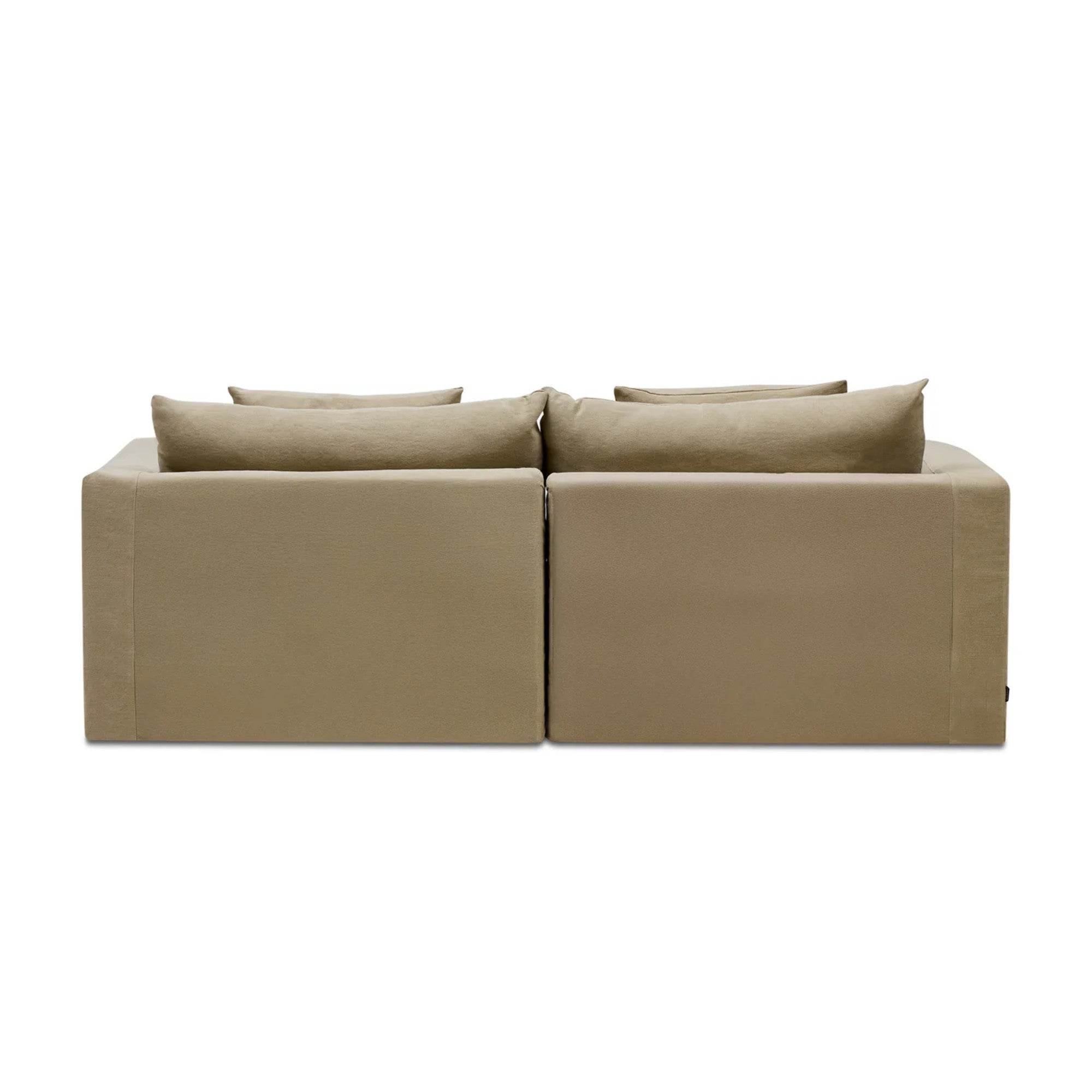 Nismaaya Cape Modular Sofa Warm Stone 2 Seater
