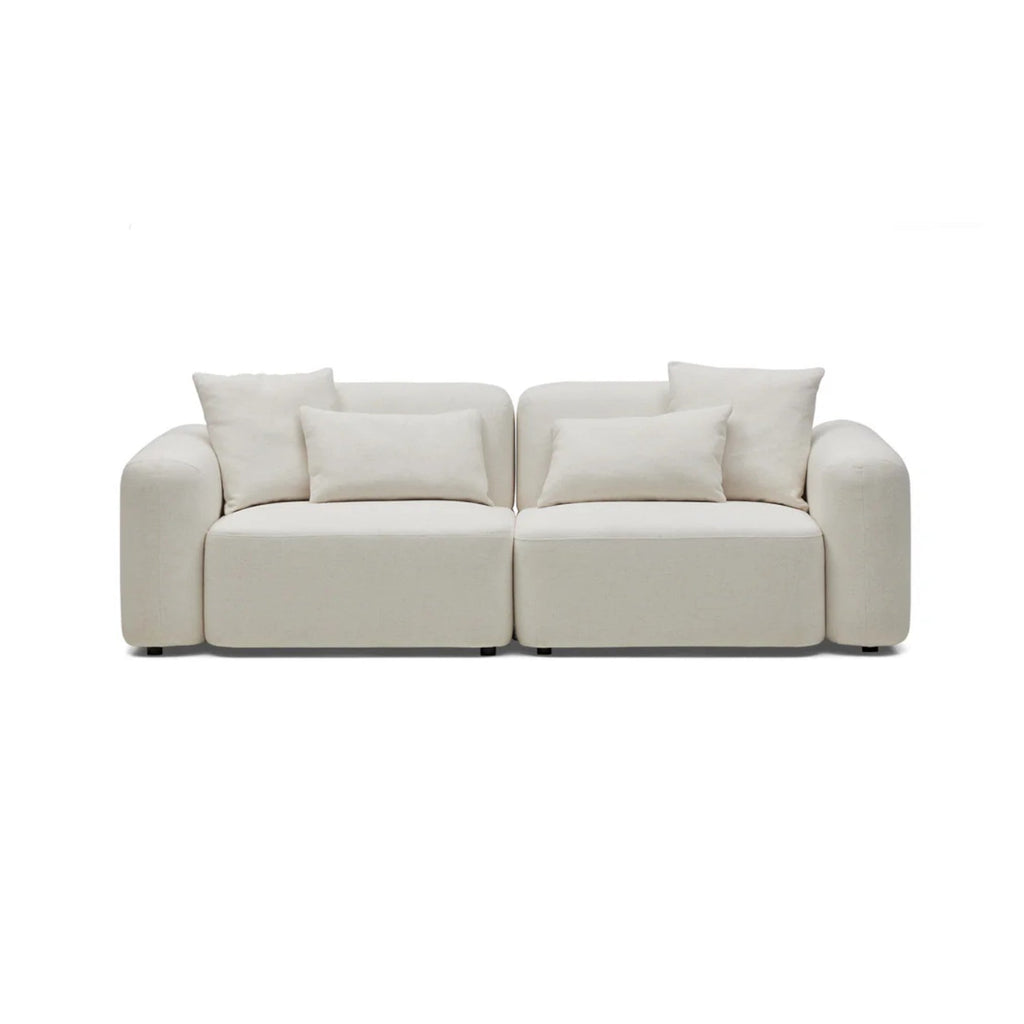 Nismaaya Pascal Modular Sofa Ivory White 2 Seater