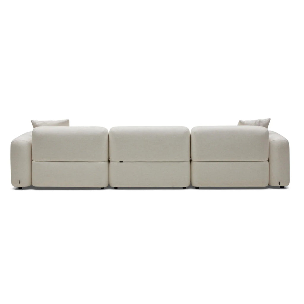 Nismaaya Pascal Modular Sofa Ivory White 3 Seater
