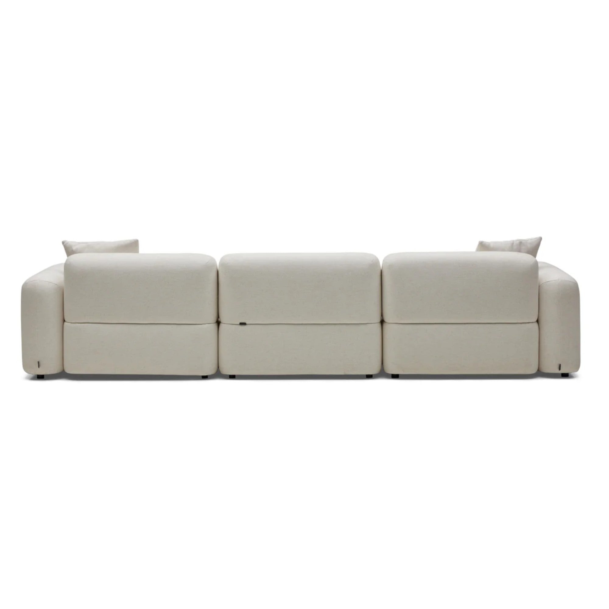 Nismaaya Pascal Modular Sofa Ivory White 3 Seater