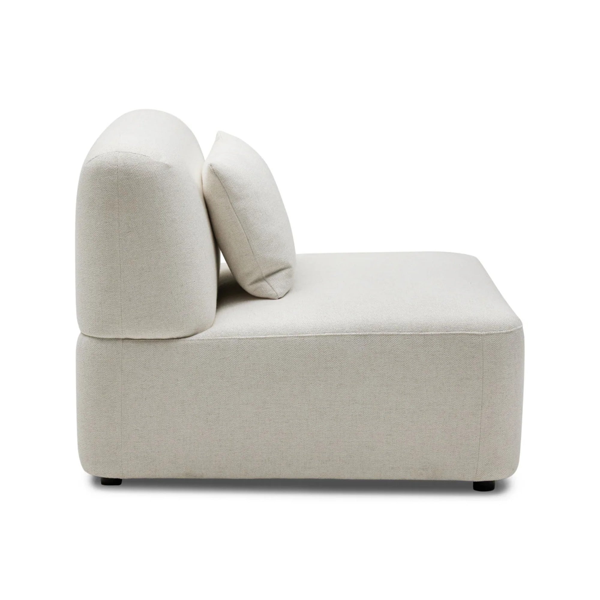 Nismaaya Pascal Sofa Chair Ivory White