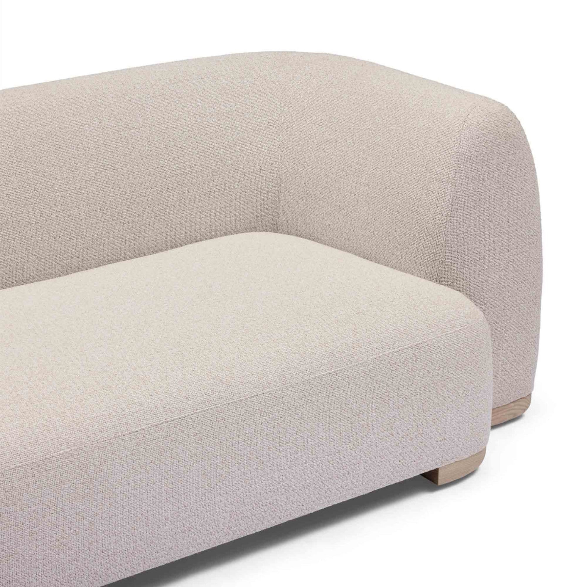 Faro 3 Seater Sofa On Ash Wood