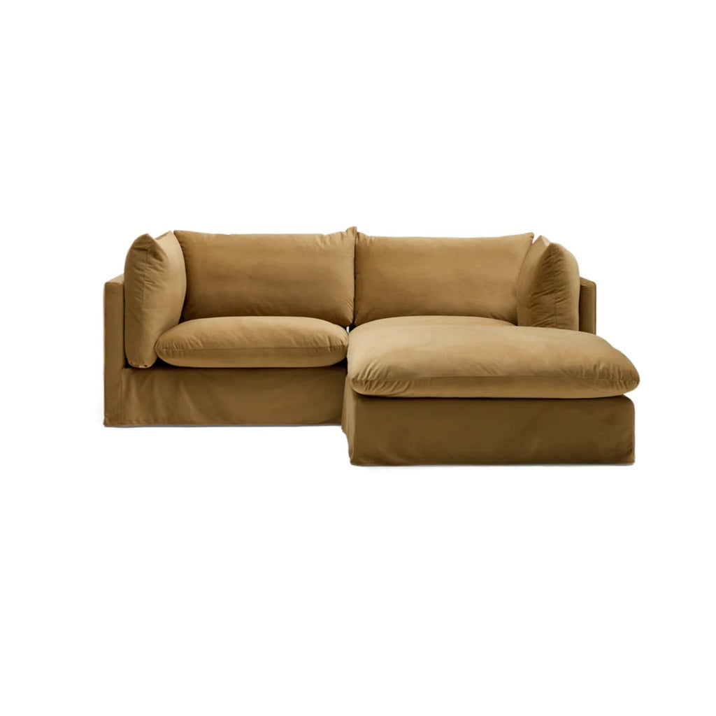 Nismaaya Mia Modular Sofa Sand 2 Seater with Ottoman