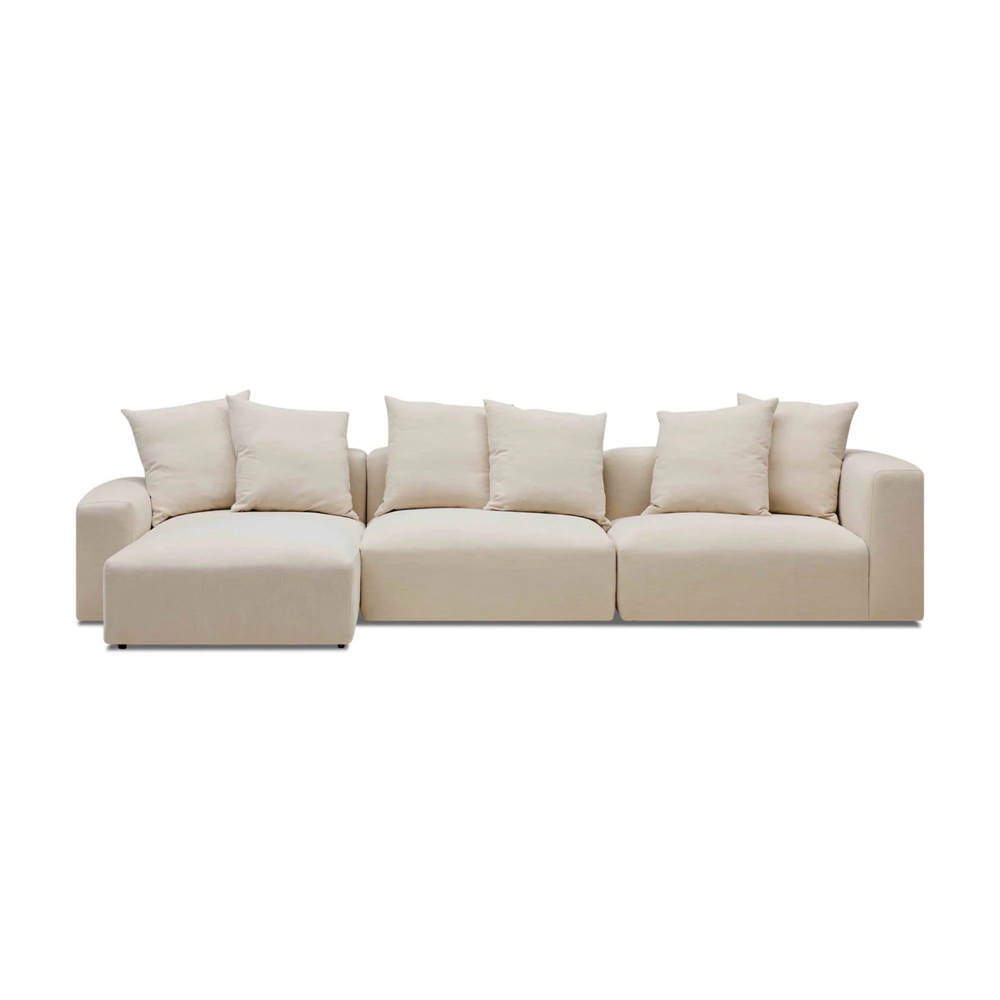 Madrid Modular Sofa Dutch White 3 Seat