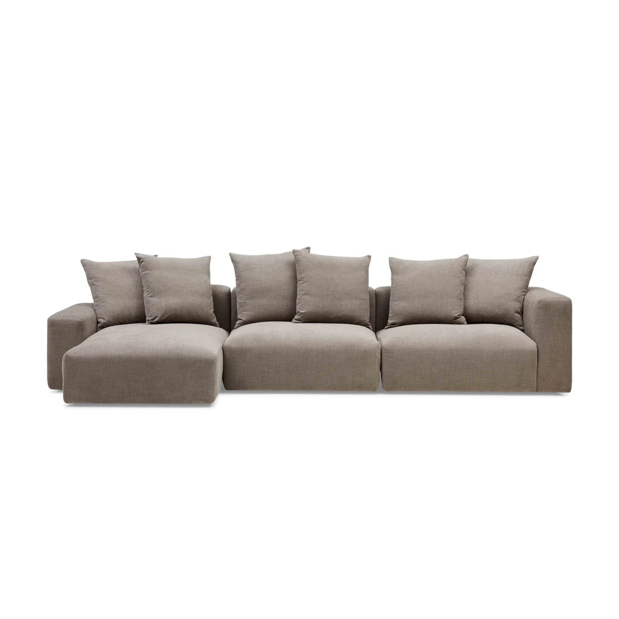 Madrid Modular Sofa Slate 3 Seat