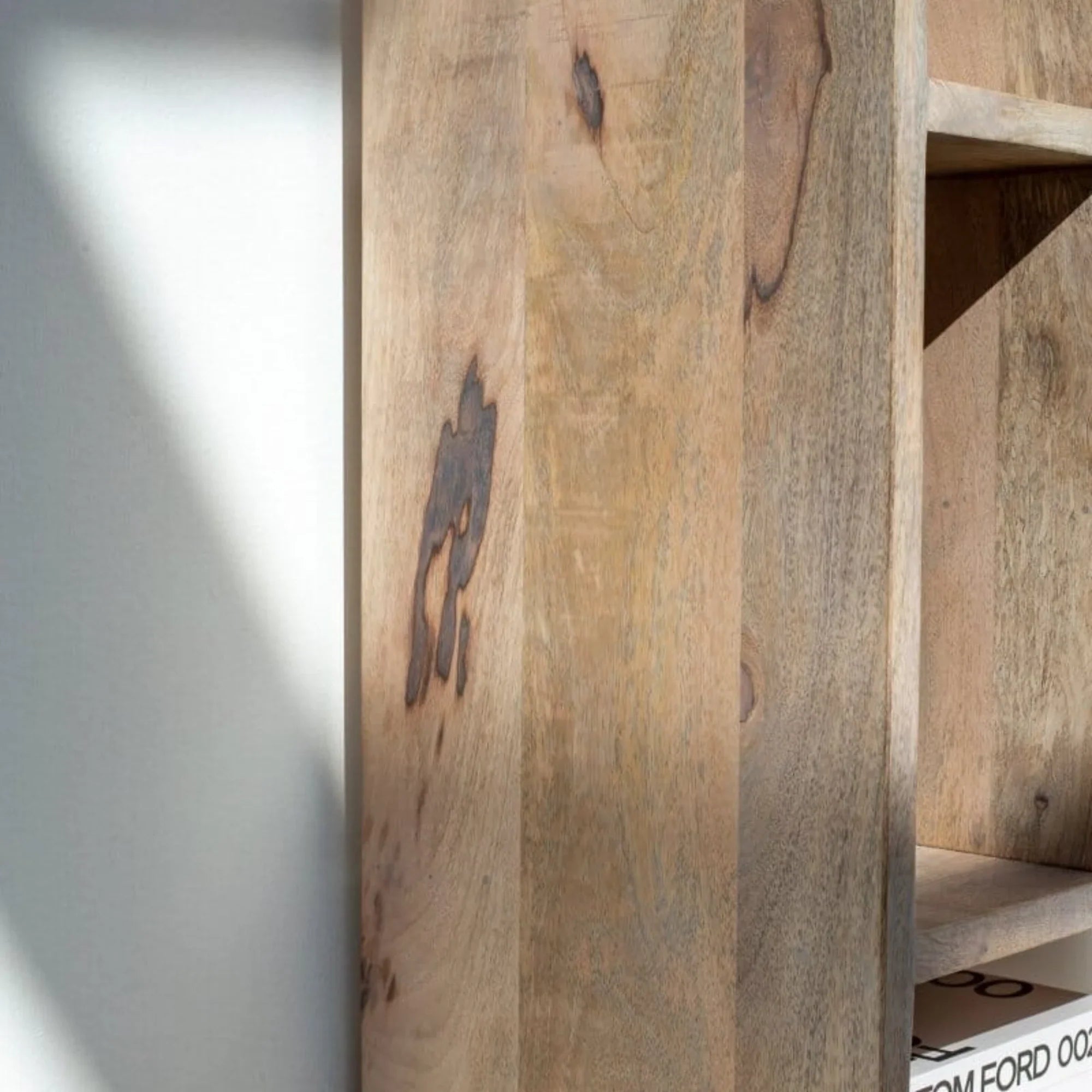 Nismaaya Open Wooden Display Shelves Unit