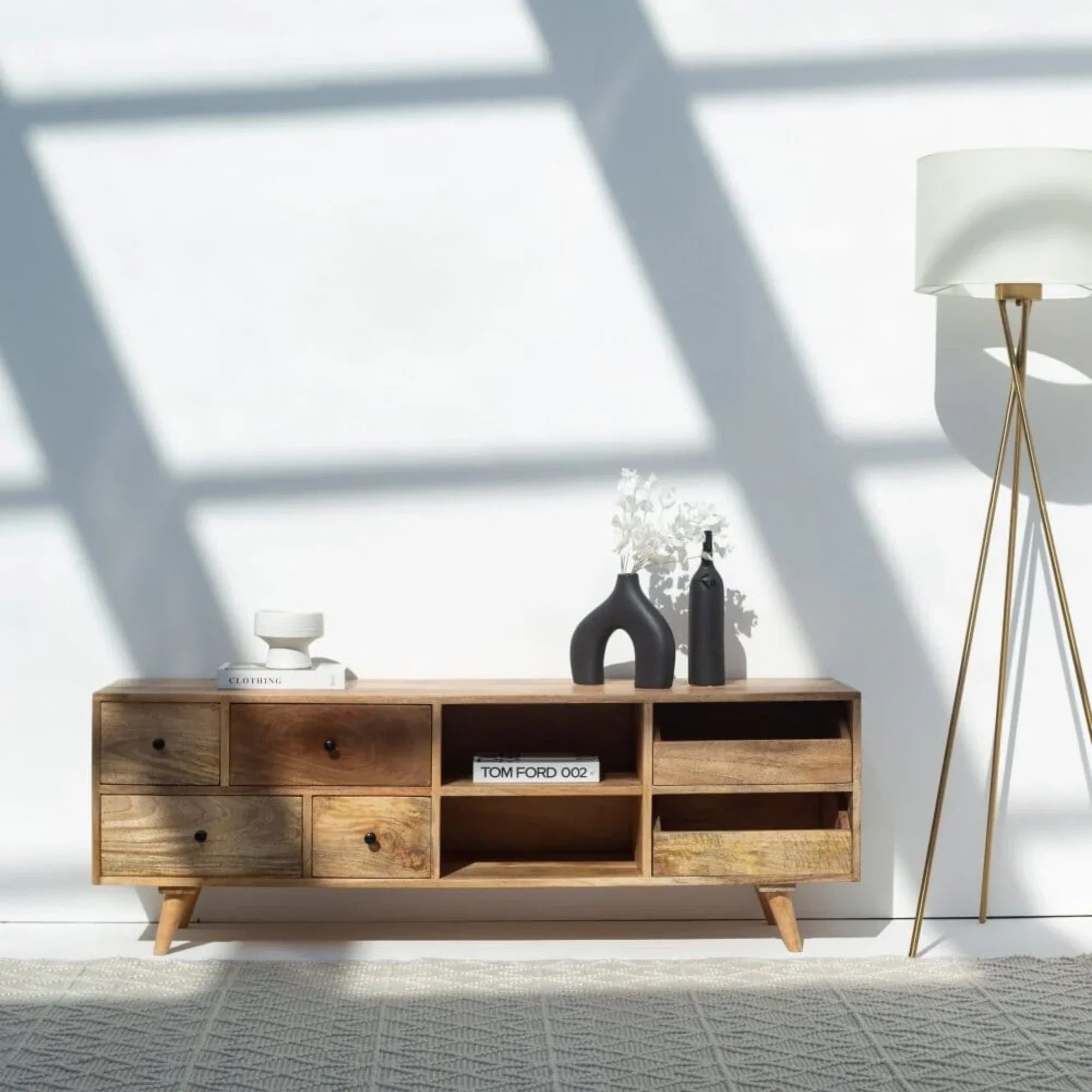 Nismaaya Gia Wooden TV Console | Nismaaya Gia Wooden Media Console | Nismaaya Gia Wooden TV Unit
