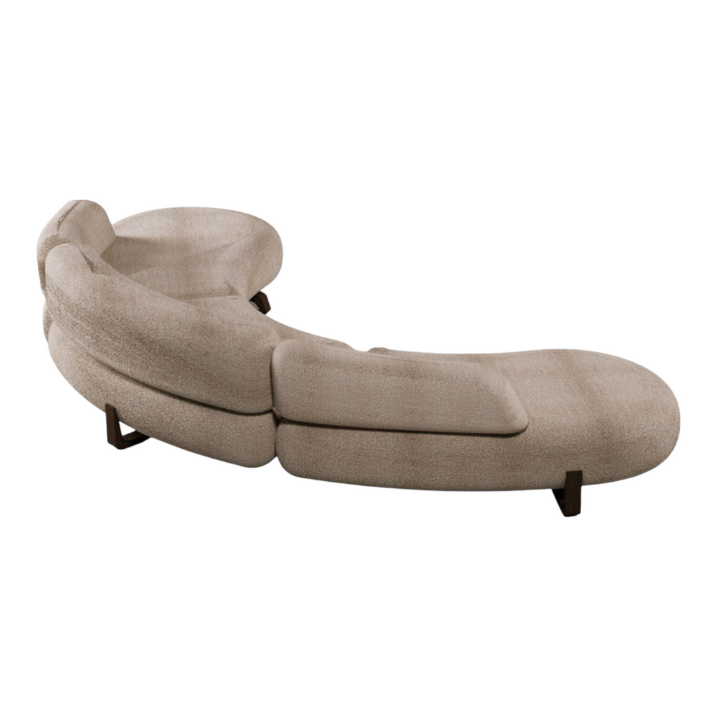 Nismaaya Badu 3 Seater Fabric Sofa