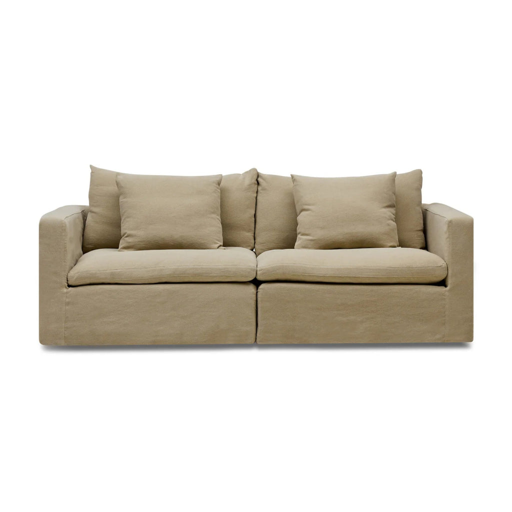 Nismaaya Cape Modular Sofa Warm Stone 2 Seater