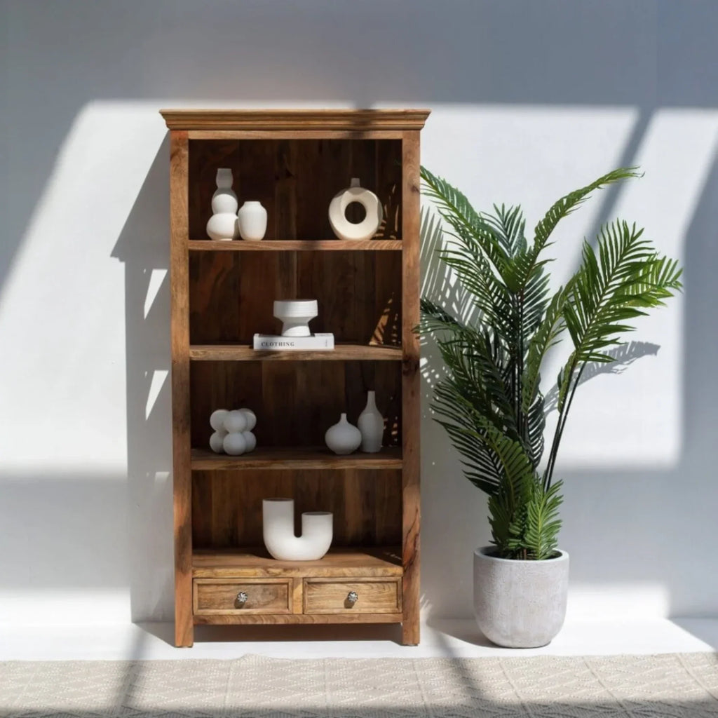Nismaaya Felix Wood Bookcase