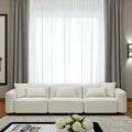 Nismaaya Pascal Modular Sofa Ivory White 3 Seater