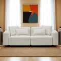 Nismaaya Pascal Modular Sofa Ivory White 2 Seater