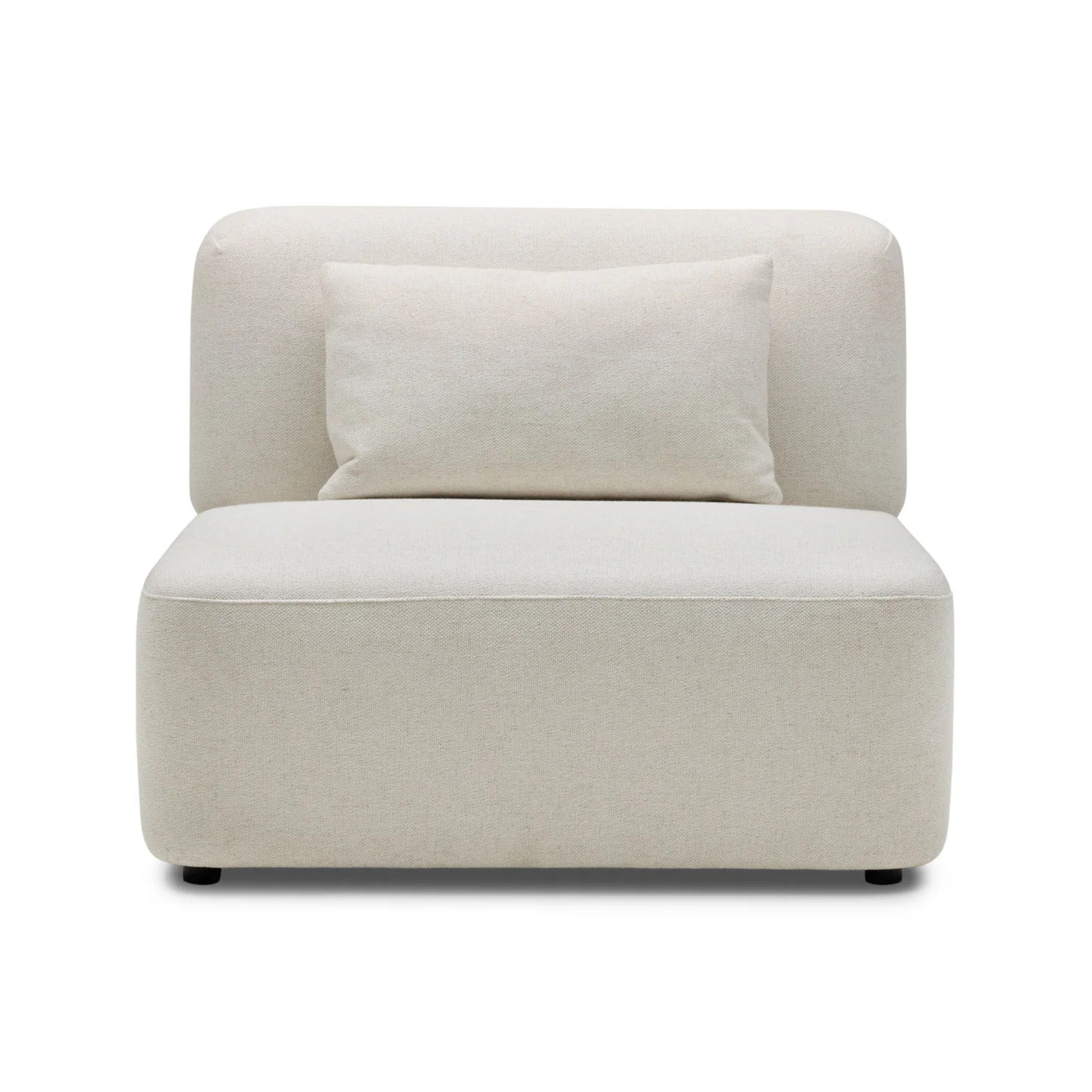 Nismaaya Pascal Sofa Chair Ivory White