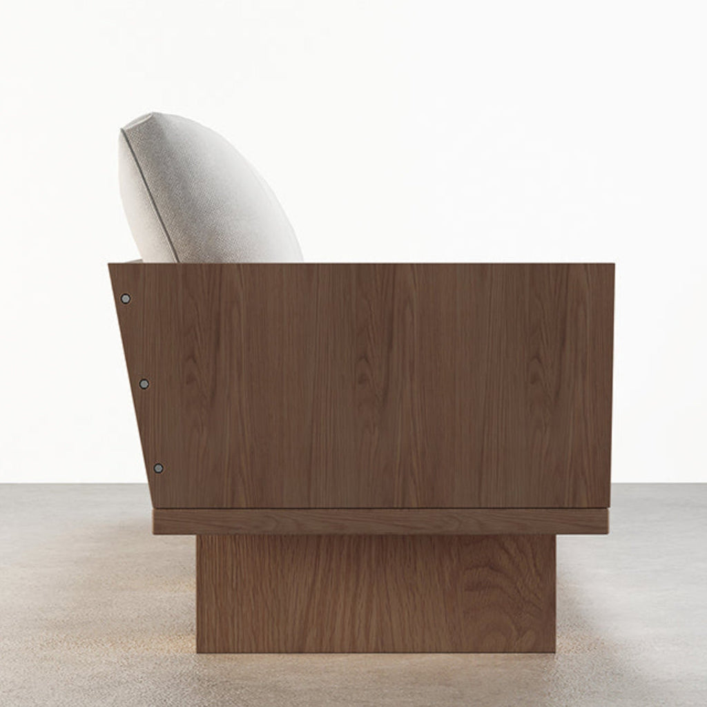 Parma Solid Wood Sofa