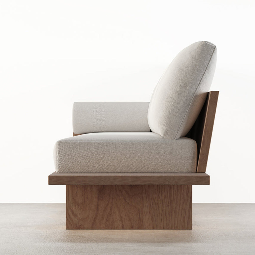 Parma Solid Wood Sofa
