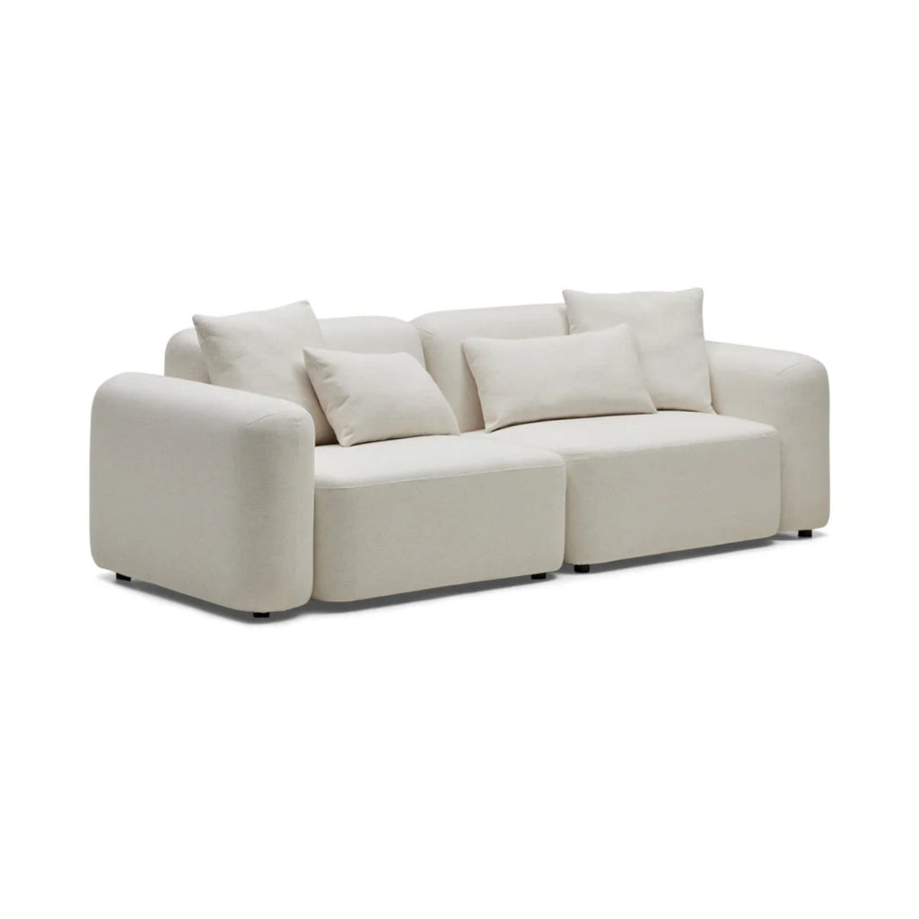 Nismaaya Pascal Modular Sofa Ivory White 2 Seater