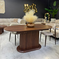 Table Extensible Noyer 180-220 cm