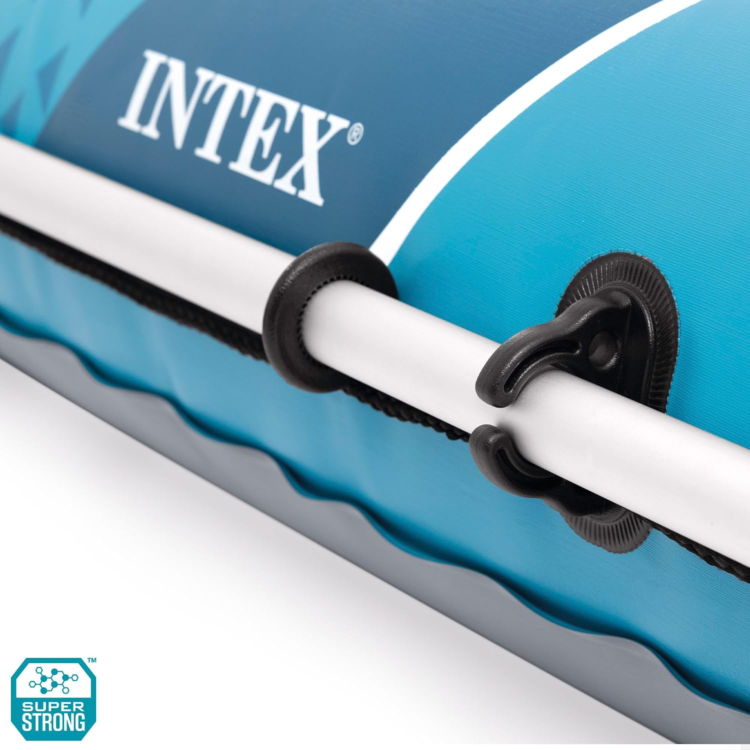 Intex Excursion 4 Ensemble de Bateau 66324NP (Gonflé: 315 x 165 x 43 cm)
