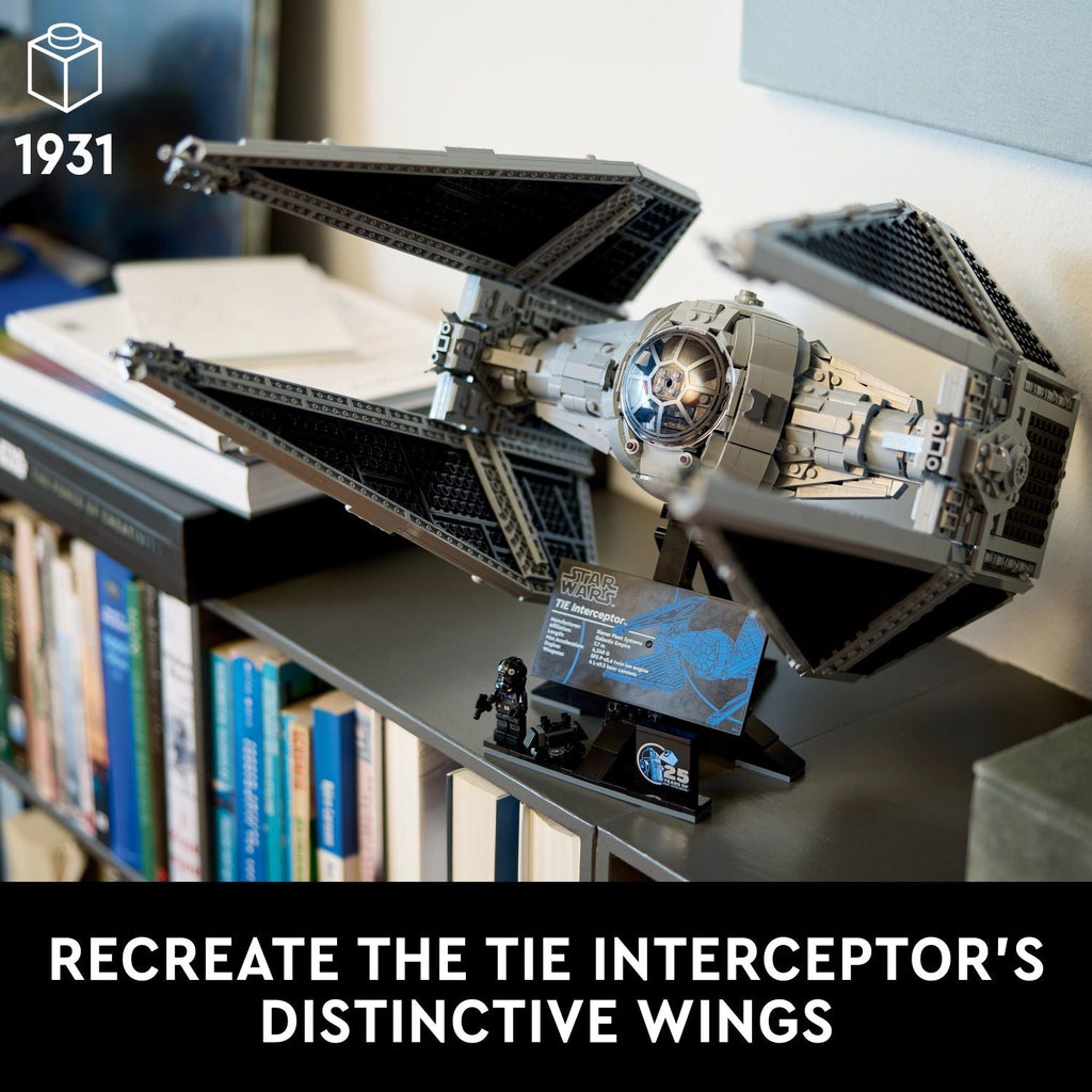 LEGO – Star Wars Ultimate Collector Series TIE Interceptor Model Set 75382