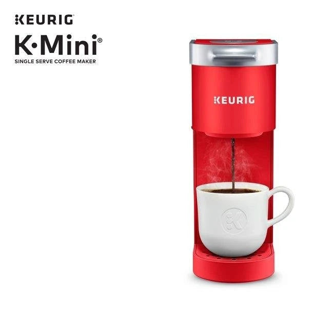 Cafetera Keurig K-Mini, para una taza, color Rojo Amapola
