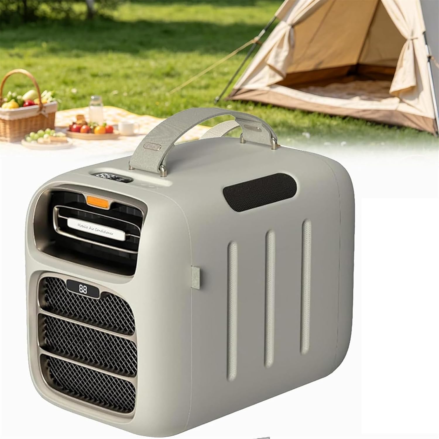 Climatiseur Portable 5121 Btu, Refroidissement Et Chauffage Rapides, Déshumidification, Basse Consommation (500 W), 3 Vitesses De Ventilation