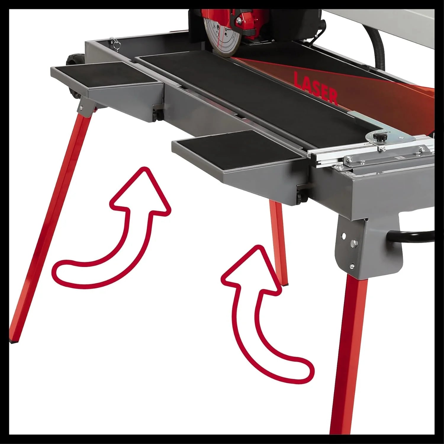 Einhell TE-TC 920 UL coupe-carrelage radial, 900W, laser, 920mm, pied pliable