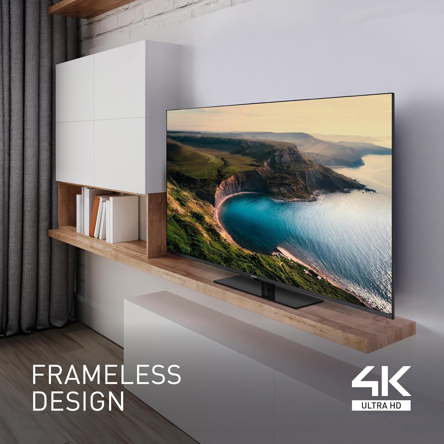 Panasonic TN-43W70AEZ, Série W70 43 Pouces 4K Ultra HD LED Smart TV, 2024, Assistant Google, Chromecast, Dolby Vision & Atmos, Mode Jeux, Bluetooth, pour Une expérience visuelle exceptionnelle