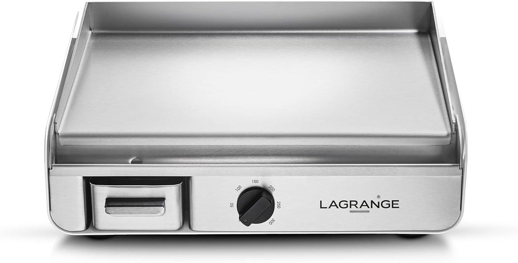Lagrange 219104 Plancha Pro Blanche, 2300W