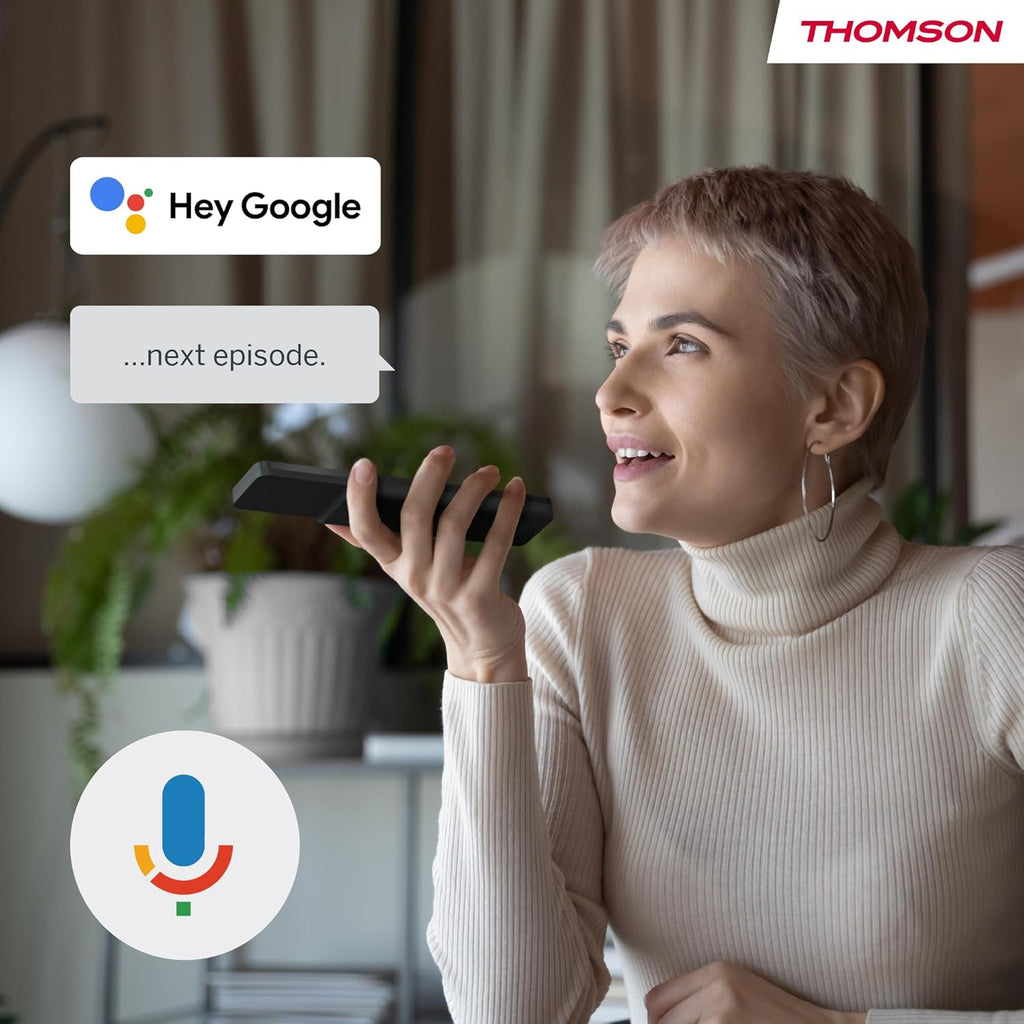 THOMSON Go TV 32 Pouces (81 cm), téléviseur Android Portable – HD Ready (1366x768), Commande vocale, Netflix, Disney,Google,Bluetooth 5.1, Wi-FI, Fonction Hotspot, autonomie Jusqu’à 4 Heures