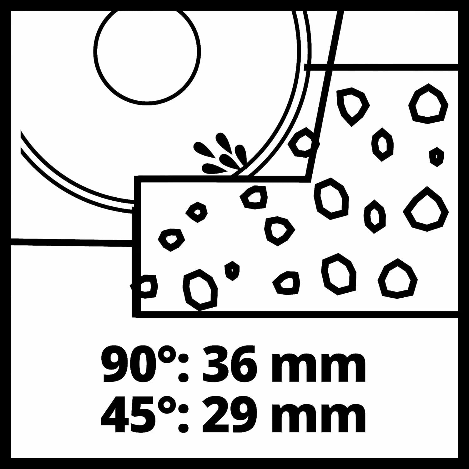 Einhell TE-TC 920 UL coupe-carrelage radial, 900W, laser, 920mm, pied pliable