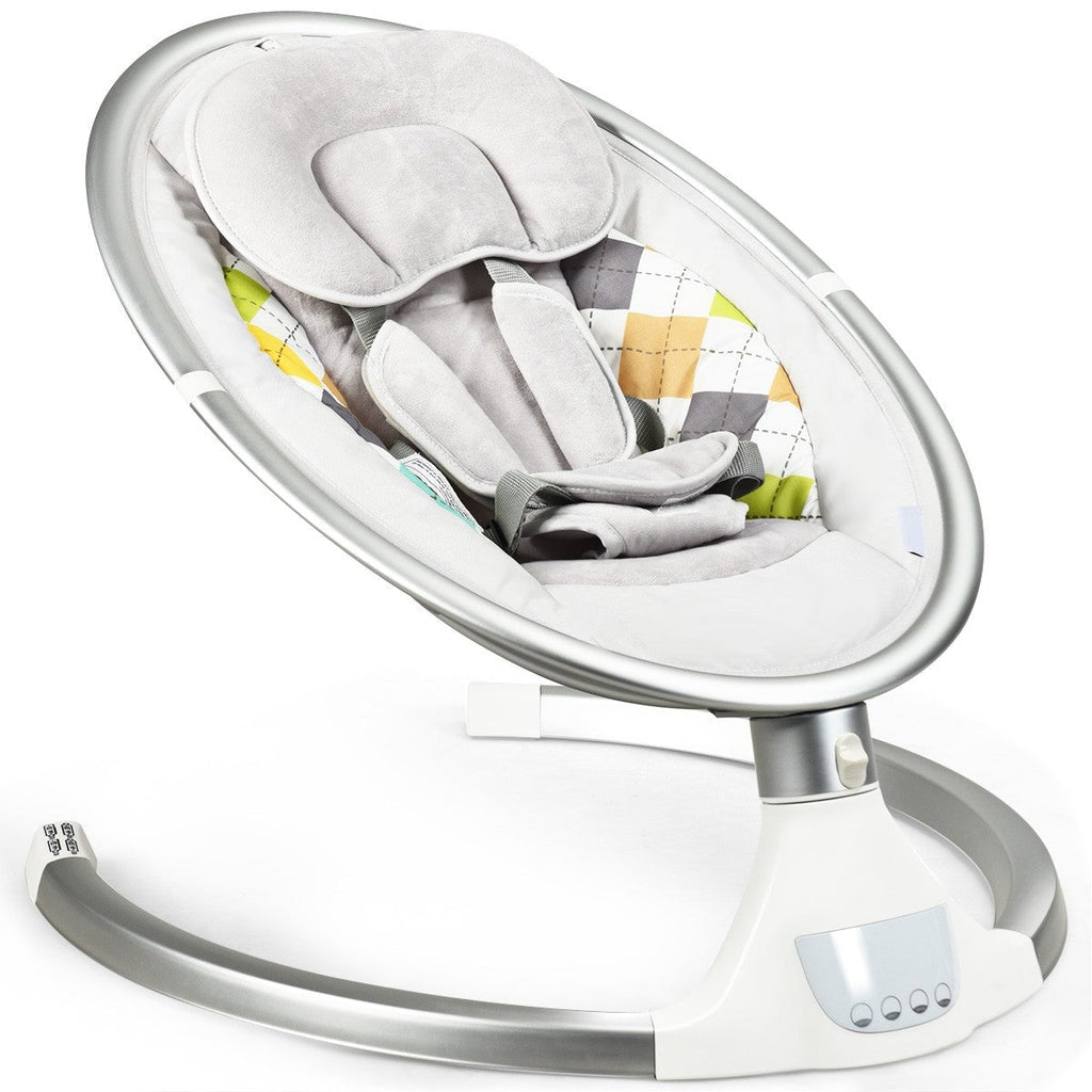 Columpio Automático de Lujo para Bebé con Balancín y Silla Mecedora Infantil