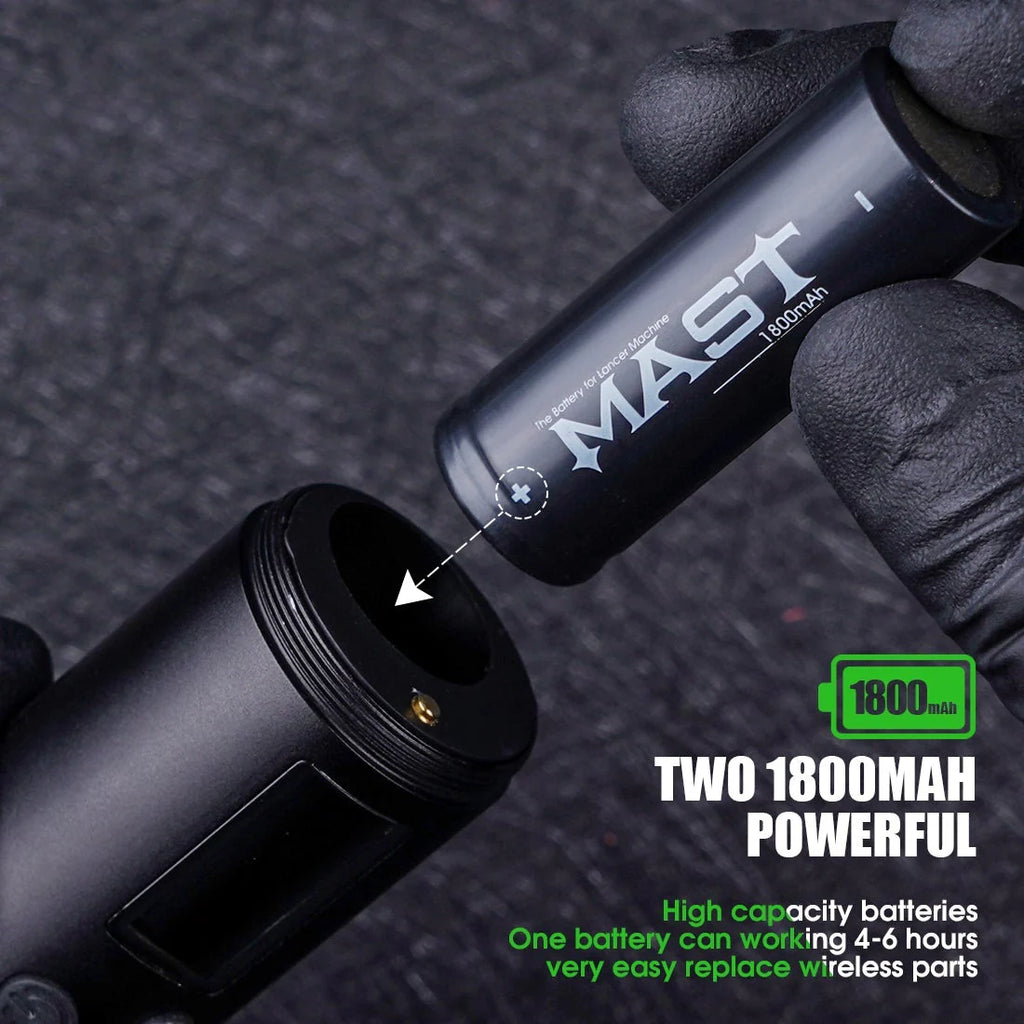 Máquina de Tatuaje Pen Inalámbrica Dragonhawk Armor Pro