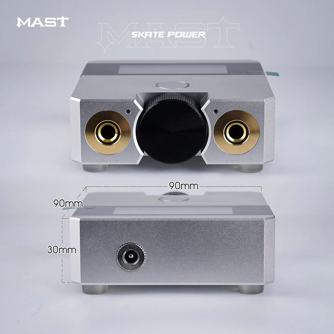 Fuente de Alimentación Mast Skate de Modo Dual con Función de Arranque para Tatuadores