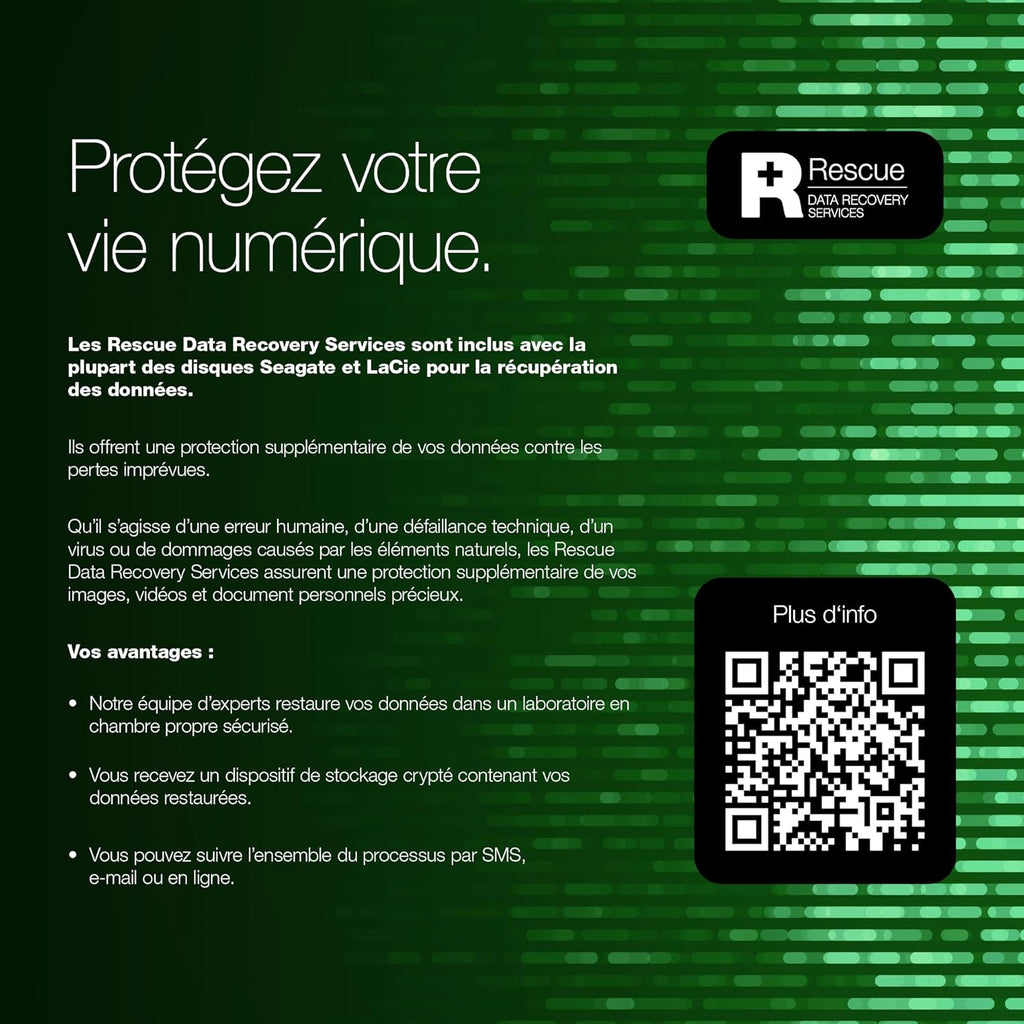 Seagate Expansion Card pour Series X|S SSD 2To, Plug and Play NVMe SSD Expansion, officiel permis, Services Rescue (STJR2000400)
