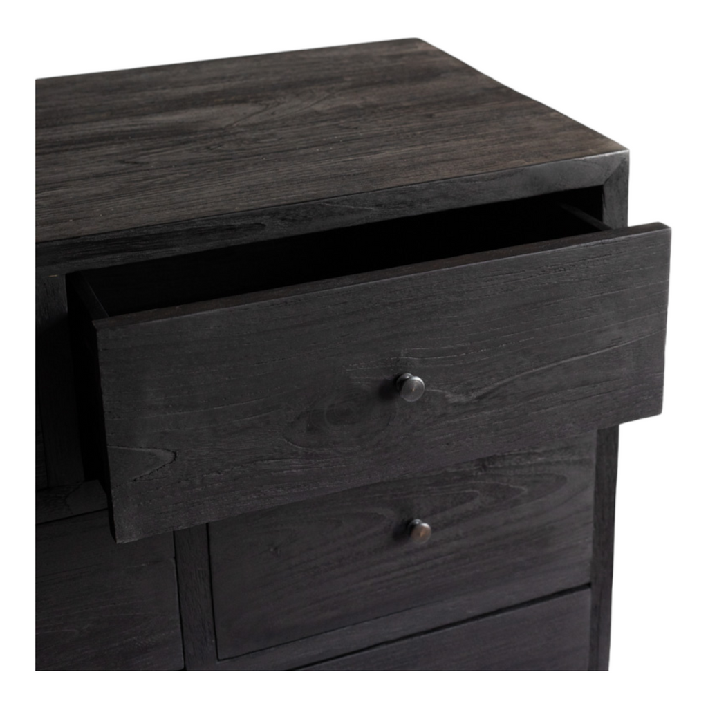 Bronia Solid Teak Wood Chest Of 7 Drawers
