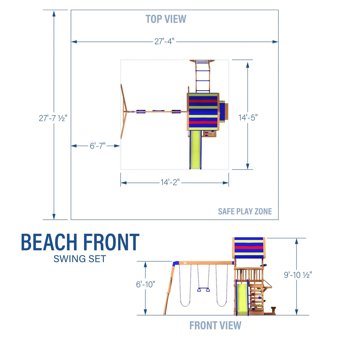Columpio Infantil Backyard Discovery Beach Front