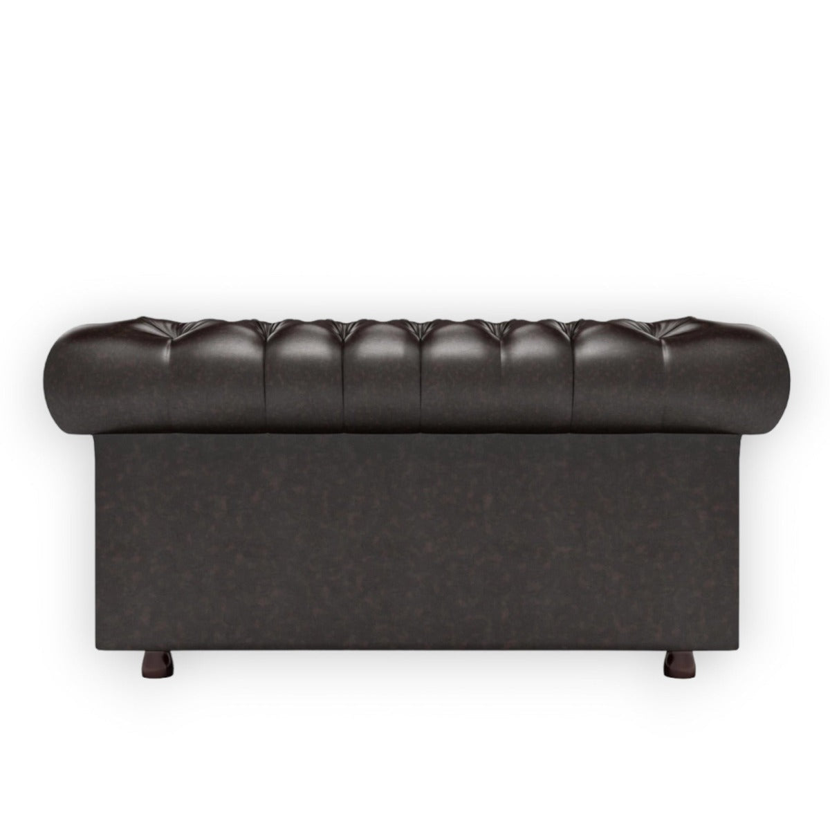 Nismaaya Camryn Traditional Chesterfield 2 Seater Sofas Dark Brown