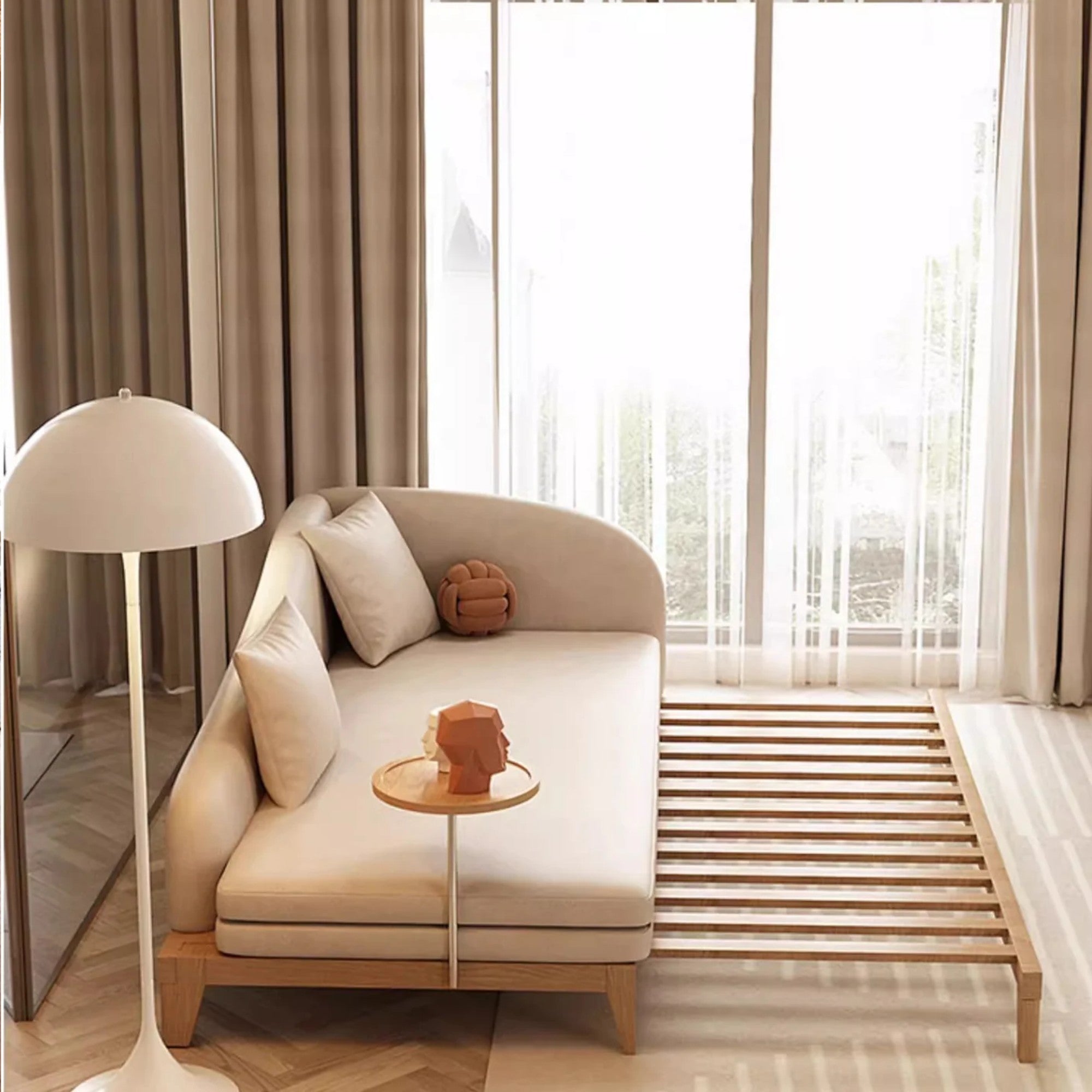 Nismaaya Marten Lounge Chaise Sofa Bed