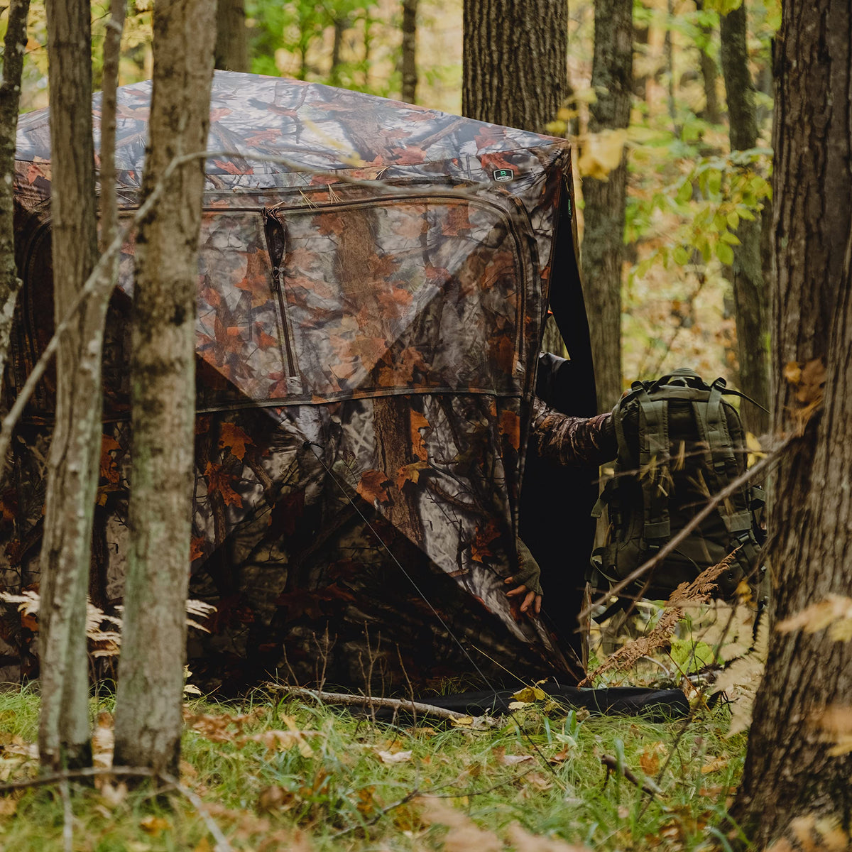 Barronett Blinds Grounder Portable Bloodtrail