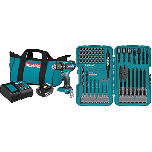 Makita XFD131 Kit de Taladro-Atornillador Inalámbrico sin Escobillas 18V LXT de 1/2" (3.0Ah)
