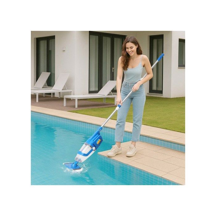 ALIGHTUP - Aspirateur de piscine électrique à main, Électrique  Nettoyeur de piscine, Nettoyeur à batterie, 230V, 33W - Bleu