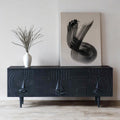 Nismaaya Divine Solid Teak Wood TV Unit | Nismaaya Divine Solid Teak Wood Media Console