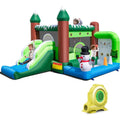 Castillo Hinchable Para Niños 3-10 Años, Castillo Hinchable Grande Temático Costway 163 X 67 X 33 Cm