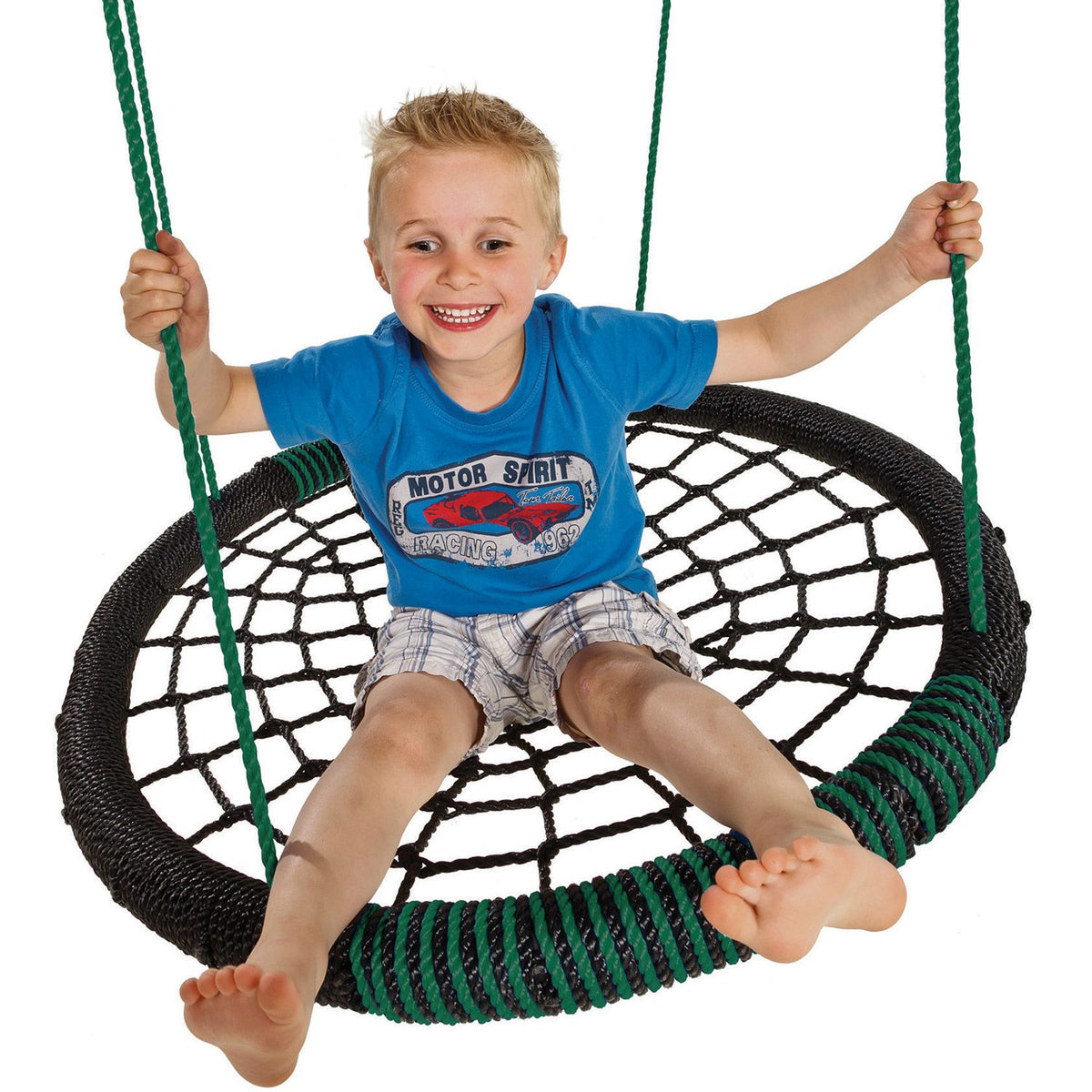 Columpio Kbt "oval" - Pp - Negro/verde