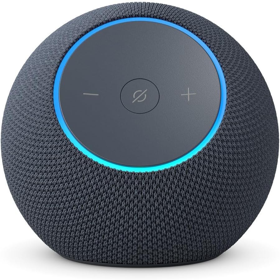 Amazon Echo Dot Max (nouvelle génération) : enceinte Alexa avec son qui emplit la pièce et hub connecté intégré, Graphite