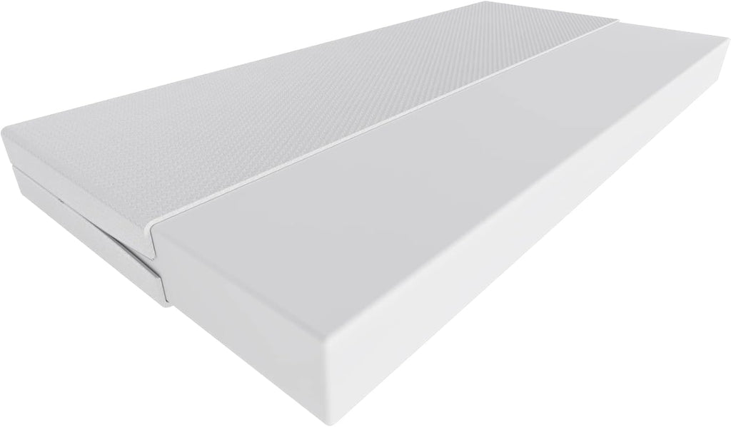 KOBI Lit Enfant FALA Blanc | avec Rangement é Tiroir | 160x80 cm | Lit Garcon Petite Fille Lits pour Enfants | avec Un Matelas et Un Cadre | Meuble la Chambre Bebe | Lit Simple avec Barriere