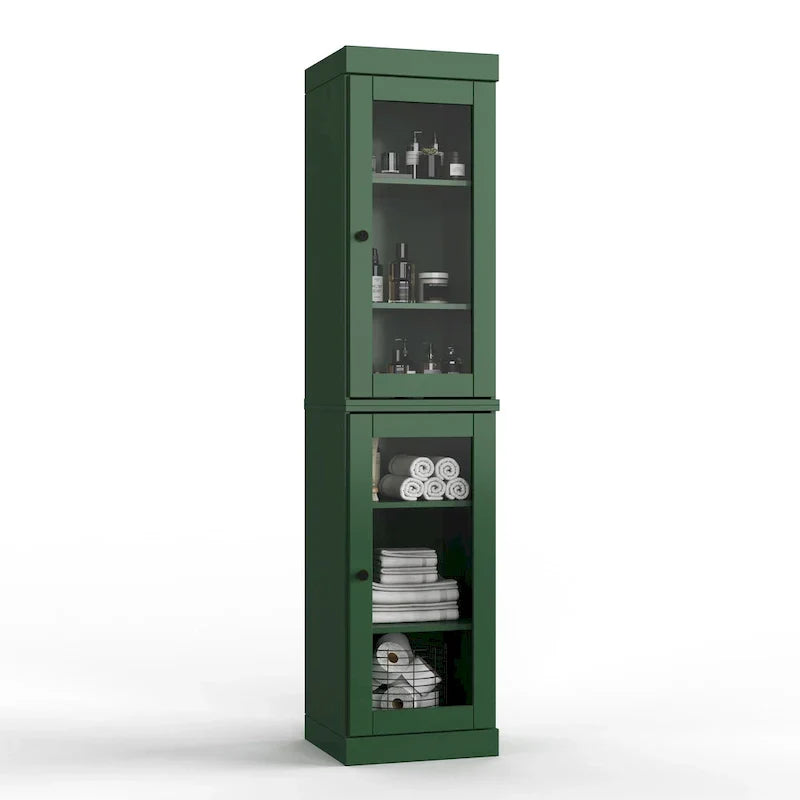Meuble sous-vasque 100 % bois massif 42 cm avec portes en option par Palace Imports