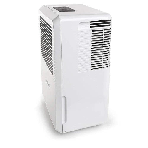 Deshumidificador Ivation de 70 pintas con certificación Energy Star y bomba (60 pintas según nuevo DOE) de gran capacidad, para espacios de hasta 4,500 pies cuadrados. Incluye humidistato programable, conector para manguera, apagado/reinicio automáti