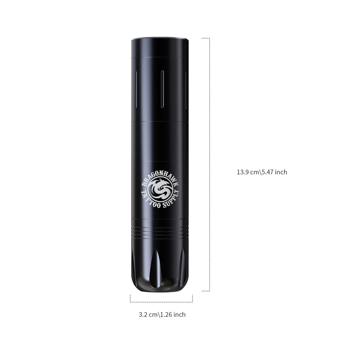 Kit de Máquina de Tatuaje Rotativa Inalámbrica tipo Bolígrafo Dragonhawk X3 PRO con Juego de Cartuchos para Principiantes